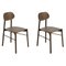 Bokken Chairs in Beech Wood by Colé Italia, Set of 2 1