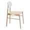 Bokken Chair in Natural Beech with White Lacquered Back by Colé Italia 1