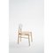 Bokken Chair in Natural Beech with White Lacquered Back by Colé Italia, Image 3