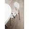 Bokken Chair in Natural Beech with White Lacquered Back by Colé Italia 5