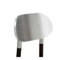 Bokken Upholstered Chair in Black and Silver by Colé Italia 3