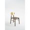 Gold Leaf Bokken Chair mit Gestell aus Buchenholz von Colé Italia 2