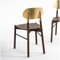 Gold Leaf Bokken Chair in Beech Structure by Colé Italia 6