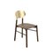 Gold Leaf Bokken Chair in Beech Structure by Colé Italia, Image 4