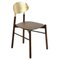 Gold Leaf Bokken Chair mit Gestell aus Buchenholz von Colé Italia 1