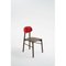 Rote Bokken Stühle mit Gestell aus Buchenholz von Colé Italia, 2er Set 2