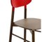 Rote Bokken Stühle mit Gestell aus Buchenholz von Colé Italia, 4 . Set 6