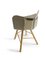 Tria Chair with Striped Seat by Colé Italia 7