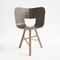 Tria Chair with Striped Seat by Colé Italia 6