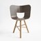 Tria Chair with Striped Seat by Colé Italia, Image 6