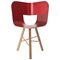 Tria Chair in Red by Colé Italia, Image 1