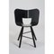 Tria Chair with Black Open Pore Seat by Colé Italia 2