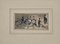 Edmond Morin, Fahrradrennen, Tinte & Aquarell auf Papier, 19. Jh. 1
