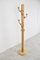 Modernist Travertine and Wood Coat Rack attributed to Ettore Sottsass, 1980s 6