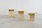 Vintage Travertine Nesting Tables, 1970s, Set of 3 6