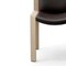 300 Chairs in Wood and Sørensen Leather by Joe Colombo for Karakter, Set of 2 6