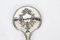 Antique Sterling Silver & Embossed Hand Mirror, 1916, Image 5