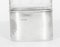 Flasque 19ème Siècle en Cristal Taillé et Argent Massif, 1867 8