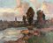 French School Artist, Impressionist Landscape, 1890s, Oil on Canvas, Framed, Image 2