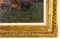 Artista della scuola francese, Paesaggio impressionista, metà XIX secolo, Olio su tela, Con cornice, Immagine 5