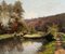 Paul Louis Morizet, Landscape, 1913, Oil on Canvas, Framed, Image 3