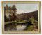 Paul Louis Morizet, Landscape, 1913, Oil on Canvas, Framed 13