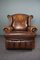 Brown Cattle Chesterfield Armchair 1