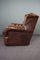 Brown Cattle Chesterfield Armchair, Image 3