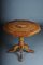 19th Century Baroque Style Inlaid Walnut Veneer Side Table, Image 7