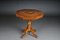 19th Century Baroque Style Inlaid Walnut Veneer Side Table, Image 2
