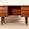 Scrivania Mid-Century in teak, Danimarca, anni '50, Immagine 10