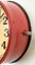 Reloj de pared Seiko vintage rojo, años 70, Imagen 7