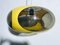 Vintage Yellow Plastic Ufo Ceiling Lamp from Massiv Belgium Lighting, 1970s 12