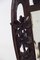 Espejo Carlo Zen vintage de madera con caballete, años 40, Imagen 9