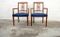 Blue Art Deco Chairs, Set of 2 4