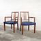 Blue Art Deco Chairs, Set of 2 8