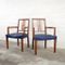 Blue Art Deco Chairs, Set of 2, Image 8