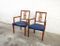 Blue Art Deco Chairs, Set of 2 3