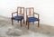 Blue Art Deco Chairs, Set of 2, Image 7