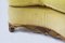 Butaca barroca de madera dorada y terciopelo amarillo, Imagen 9