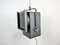 Vintage Grey Theatre Spotlight with Glass Cover, 1980s 2