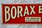 Vintage Borax Extrakt aus Seifen Werbeschild, 1910 4