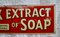 Vintage Borax Extract of Soap Advertising Sign, 1910 9