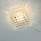 Mid-Century Bubble Glass Square Ceiling Lamp from Limburg, Germany, 1960s 5