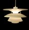 Vintage Ph 5-4.5 Charlottenborg Ceiling Lamp by Poul Henningsen for Louis Poulsen, 1960s 2