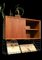 Teak String Shelf with Cabinet and Newspaper Shelf by Kajsa & Nils Nisse Strinning for String, Sweden, 1960s, Set of 4, Image 8
