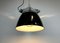 Industrial Explosion Proof Lamp with Black Enameled Shade from Elektrosvit, 1970s 11