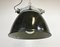 Industrial Explosion Proof Lamp with Black Enameled Shade from Elektrosvit, 1970s, Image 6