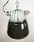 Industrial Explosion Proof Lamp with Black Enameled Shade from Elektrosvit, 1970s, Image 7