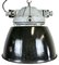 Industrial Explosion Proof Lamp with Black Enameled Shade from Elektrosvit, 1970s 1